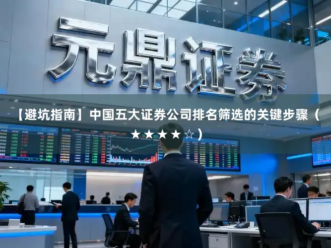【避坑指南】中国五大证券公司排名筛选的关键步骤（★★★★☆）
