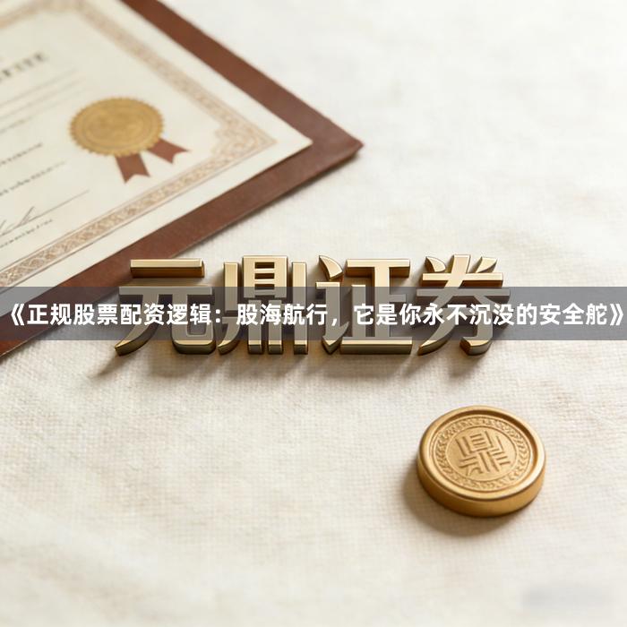 《正规股票配资逻辑：股海航行，它是你永不沉没的安全舵》