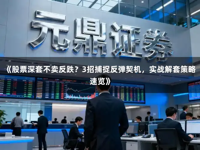 《股票深套不卖反跌?3招捕捉反弹契机,实战解套策略速览》